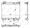 Radiator racire motor NRF 53667