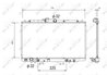 RADIATOR RACIRE MOTOR NRF 53744 - Compatibil cu HONDA