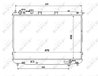 RADIATOR RACIRE MOTOR NRF 53847 - Compatibil cu KIA