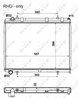 RADIATOR RACIRE MOTOR NRF 53973 - Compatibil cu CITROEN, PEUGEOT