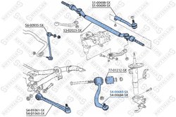 Brat suspensie Stellox 54-00683-SX