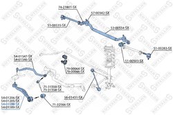 BRAT SUSPENSIE STELLOX 54-01188-SX - Compatibil cu ALPINA, BMW