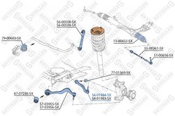 Brat suspensie Stellox 54-01984-SX