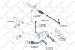 BRAT SUSPENSIE STELLOX 54-04103-SX - Compatibil cu ALPINA, BMW
