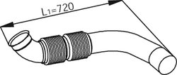 RACORD EVACUARE DINEX 54245 - Compatibil cu MERCEDES-BENZ