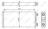 Schimbator caldura incalzire habitaclu NRF 54257