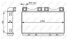 Schimbator caldura incalzire habitaclu NRF 54283
