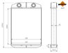 Schimbator caldura incalzire habitaclu NRF 54377