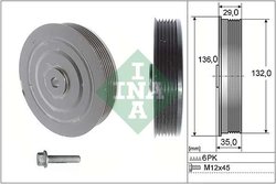 SET FULIE ARBORE COTIT INA 544 0009 20 - Compatibil cu RENAULT