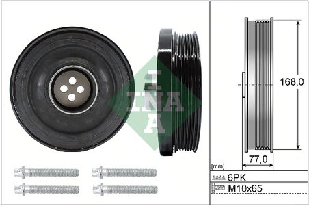 SET FULIE ARBORE COTIT INA 544 0130 20 - Compatibil cu BMW