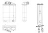 Schimbator caldura incalzire habitaclu NRF 54415