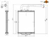 Schimbator caldura incalzire habitaclu NRF 54432