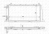 RADIATOR RACIRE MOTOR NRF 54603 - Compatibil cu AUDI