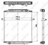 Radiator racire motor NRF 549568