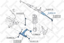 BIELETA DIRECTIE STELLOX 55-00367-SX - Compatibil cu CITROEN, FIAT, PEUGEOT