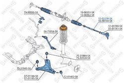 Bieleta directie Stellox 55-02336-SX