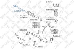 BIELETA DIRECTIE STELLOX 55-17003-SX - Compatibil cu SUBARU