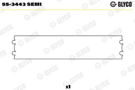 CUZINET ARBORE GLYCO 55-3443 SEMI - Compatibil cu AUDI, DACIA, VOLVO, VW