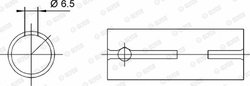 Cuzinet arbore Glyco 55-3567 SEMI