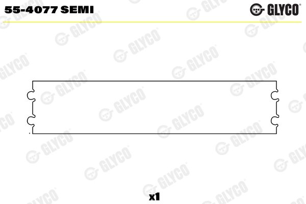 Cuzinet arbore Glyco 55-4077 SEMI