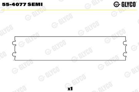 Cuzinet arbore Glyco 55-4077 SEMI