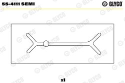 Cuzinet arbore Glyco 55-4111 SEMI
