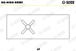 Cuzinet arbore Glyco 55-4186 SEMI