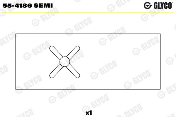 Cuzinet arbore Glyco 55-4186 SEMI