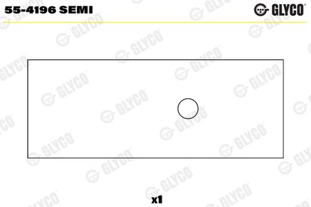 Cuzinet arbore Glyco 55-4196 SEMI