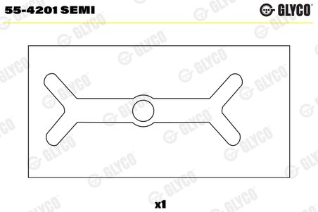 Cuzinet arbore Glyco 55-4201 SEMI