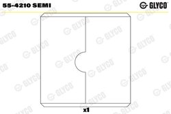 Cuzinet arbore Glyco 55-4210 SEMI