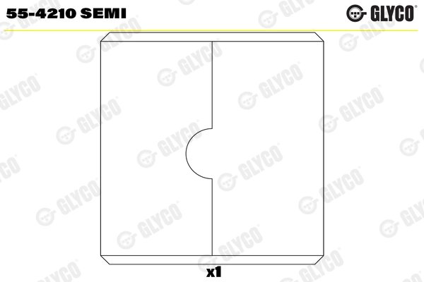 Cuzinet arbore Glyco 55-4210 SEMI