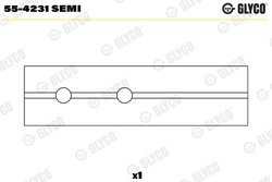 Cuzinet arbore Glyco 55-4231 SEMI