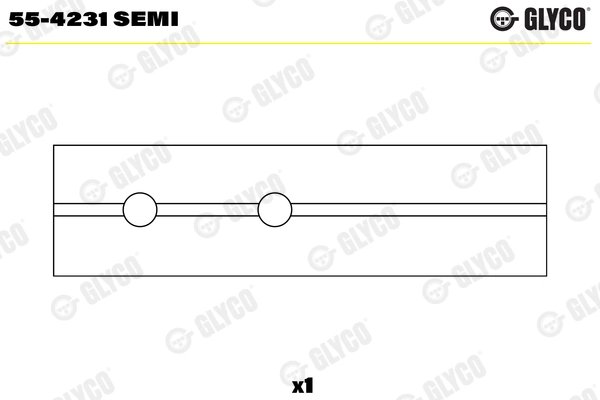 Cuzinet arbore Glyco 55-4231 SEMI