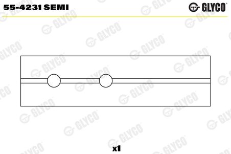 Cuzinet arbore Glyco 55-4231 SEMI