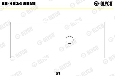 Cuzinet arbore Glyco 55-4524 SEMI