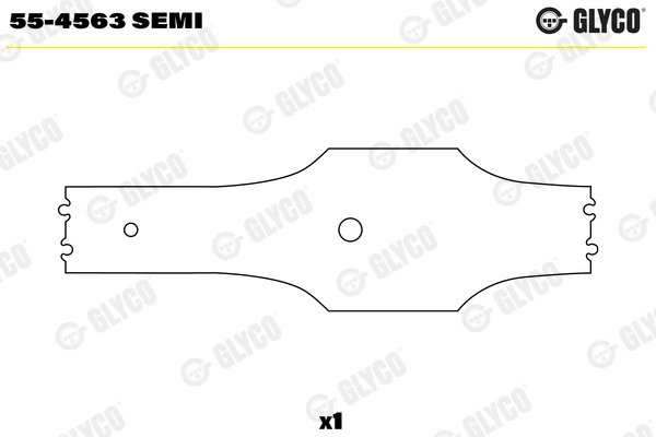 CUZINET ARBORE GLYCO 55-4563 SEMI - Compatibil cu MAN, VAN HOOL