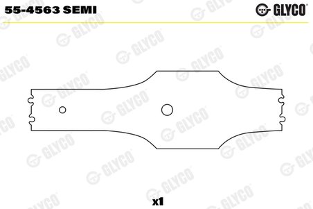 CUZINET ARBORE GLYCO 55-4563 SEMI - Compatibil cu MAN, VAN HOOL