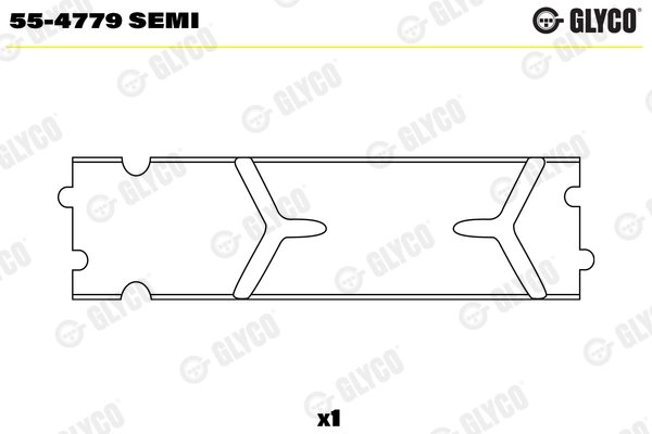 Cuzinet arbore Glyco 55-4779 SEMI