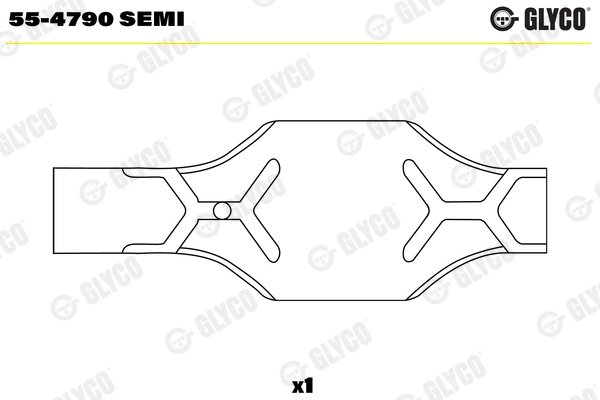 CUZINET ARBORE GLYCO 55-4790 SEMI - Compatibil cu BOVA, DAF, GINAF, IRIZAR, KENWORTH, SOLARIS, TATRA, TEMSA, VAN HOOL, VDL