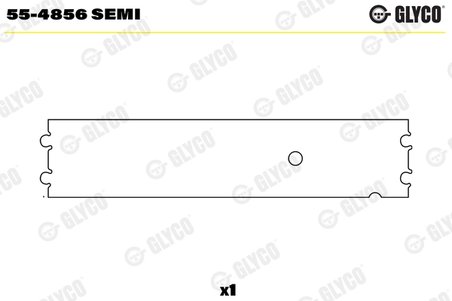 Cuzinet arbore Glyco 55-4856 SEMI