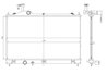 RADIATOR RACIRE MOTOR NRF 550025 - Compatibil cu MITSUBISHI