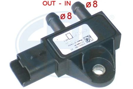 SENZOR PRESIUNE GAZE EVACUARE ERA 550774A - Compatibil cu CITROEN, DS, FIAT, LANCIA, MINI, MITSUBISHI, OPEL, PEUGEOT, TOYOTA, VA