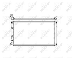 Radiator racire motor NRF 55350