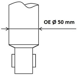 AMORTIZOR KYB 5550001 - Compatibil cu VOLVO
