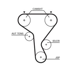 Curea distributie Gates 5573XS