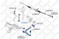 Bieleta stabilizator Stellox 56-00236-SX