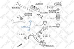Bieleta stabilizator Stellox 56-00240-SX