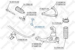 BIELETA STABILIZATOR STELLOX 56-00294-SX - Compatibil cu INFINITI, NISSAN