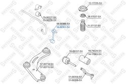 Bieleta stabilizator Stellox 56-00361-SX